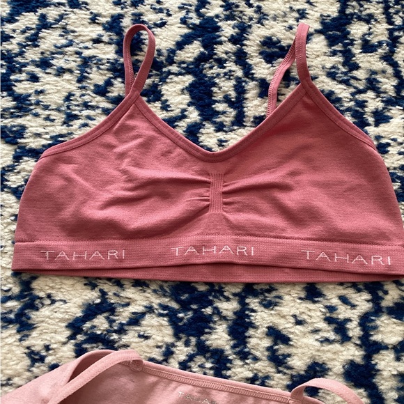 Tahari Pink Lace Bralette Duo - Picture 7 of 16